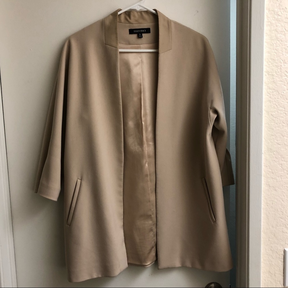 Ellen Tracy 6 beige Blazer